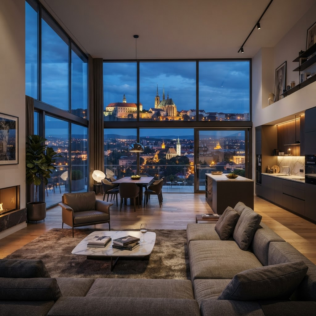Investiční apartmán v centru Brna